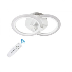 LUSTRA LED DELIGHT CERCURI 36W CU 2 BRATE 3 CULORI