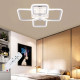 LUSTRA LED DELIGHT PATRATE 80W CU 4 BRATE 3 CULORI