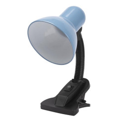 Lampa Birou Clip Bleu 1xE27 60W Erste
