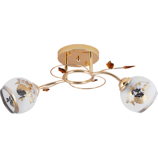 Lustra Alice Auriu cu Auriu 2xE27 60W Erste