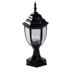Lampa Gradina Corint 43 Negru 1xE27 60W IP4