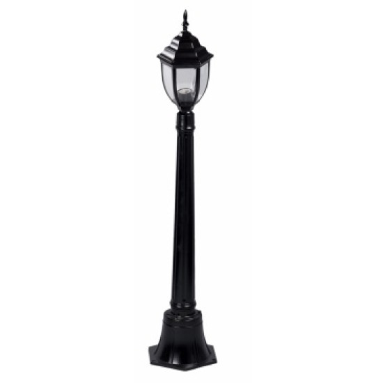 Lampa Gradina Erste Corint Negru 1xE27 60W
