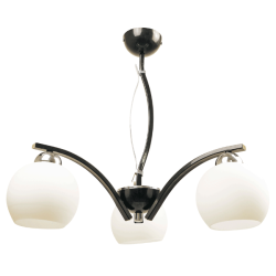 Lustra Dora Negru cu Alb 3xE27 60W