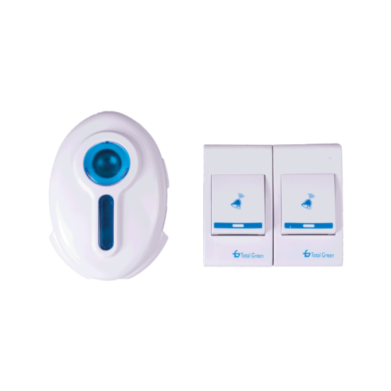 Sonerie Digitala fara Fir 220V cu 2 Transmitatoare Total Green