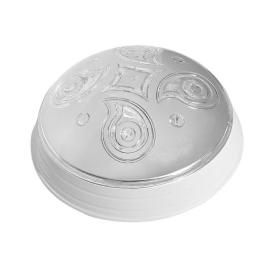 Plafoniera 1xE27 40W IP20 Luna-4 Alb