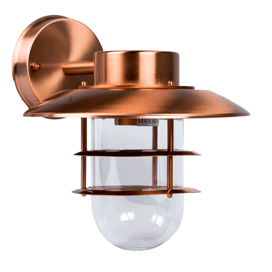 Lampa Gradina Casian Cupru 1xE27 40W IP44 Erste
