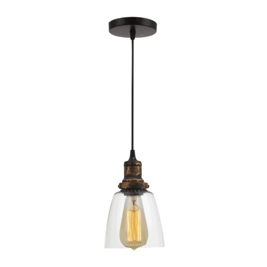 Pendul Edison Bronz 1xE27 60W