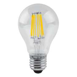 Set 5 x Bec LED Filament A60 4W E27 6500K Total Green