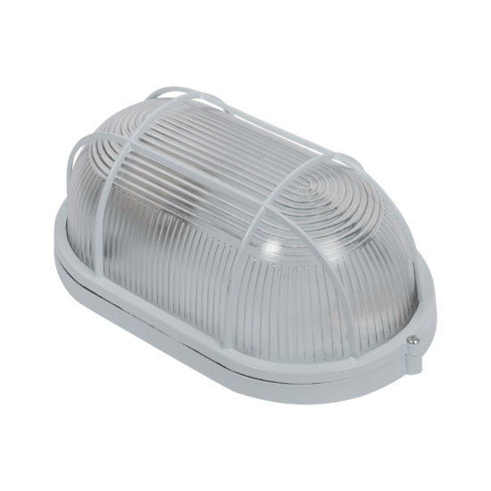 Lampa BAT Grila Transparent 1xE27 max. 100W Alb