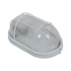 Lampa BAT Grila Transparent 1xE27 max. 100W Alb