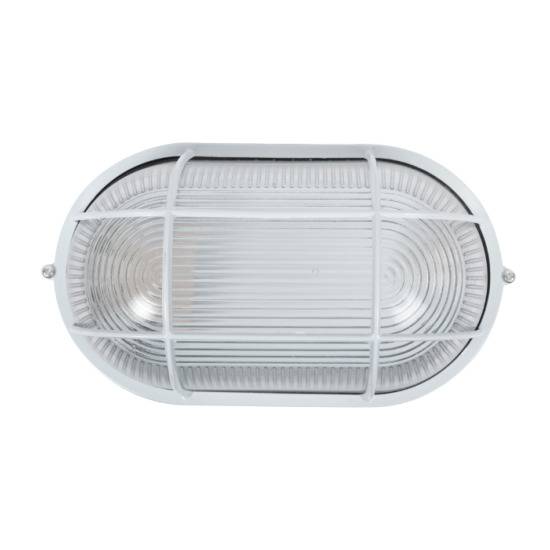 Lampa BAT Grila Transparent 1xE27 max. 100W Alb