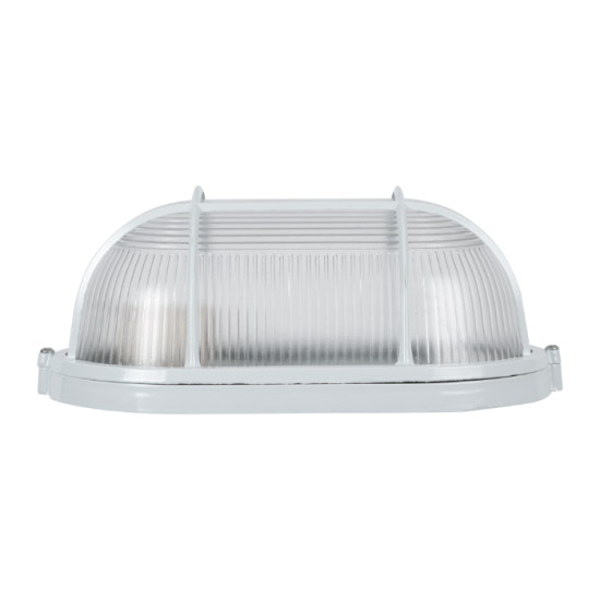 Lampa BAT Grila Transparent 1xE27 max. 100W Alb
