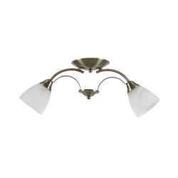 Lustra Ivory Alama cu Alb 2xE27 60W