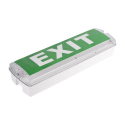 Lampa LED Exit 4.6W IP65 Novelite