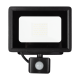 Proiector LED SMD Slim Senzor 30W CW Negru Novelite