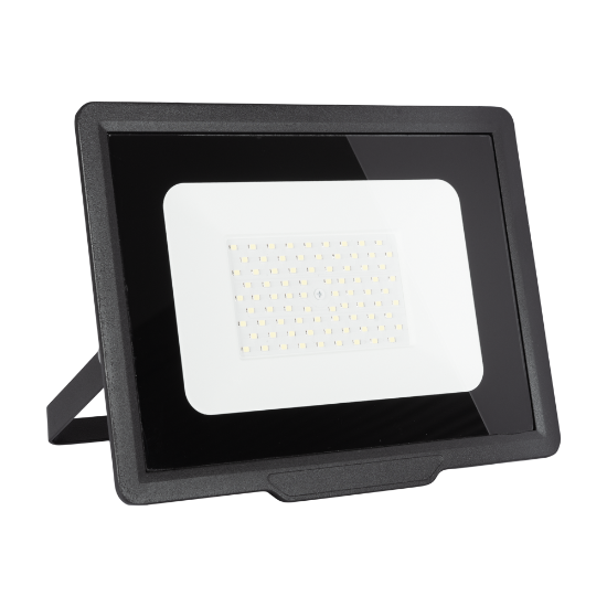 Proiector LED SMD Slim 70W CW Negru Novelite