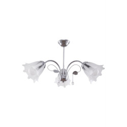 Lustra Rosa Crom 3xE27 60W