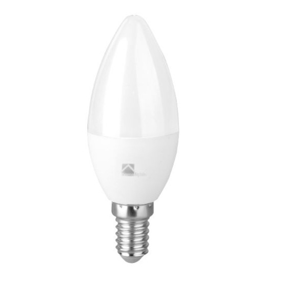 Set 10 x Bec LED Lumanare B37 5W E14 6400K Home Light