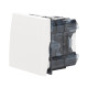 Intrerupator 2 Module, alb, Elbi, Moda Voice