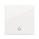 Intrerupator 2 Module, revenire, alb, Elbi, Moda Voice