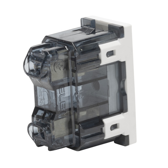 Priza 1 Modul, alb, Elbi, Moda Voice