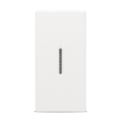 Intrerupator LED 1 Modul, alb mat, Elbi, Moda Voice