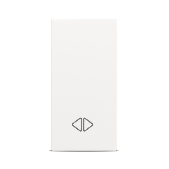 Intrerupator 1 Modul, cruce, alb mat, Elbi, Moda Voice