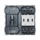 Intrerupator 2 Module, cap scara, alb mat, Elbi, Moda Voice