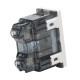 Priza 1 Modul, alb mat, Elbi, Moda Voice
