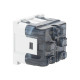 Priza Schuko protectie copii 2 Module, alb mat, Elbi, Moda Voice
