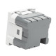 Priza USB A+C, 5V, 2.4A, 2 Module, alb mat, Elbi, Moda Voice