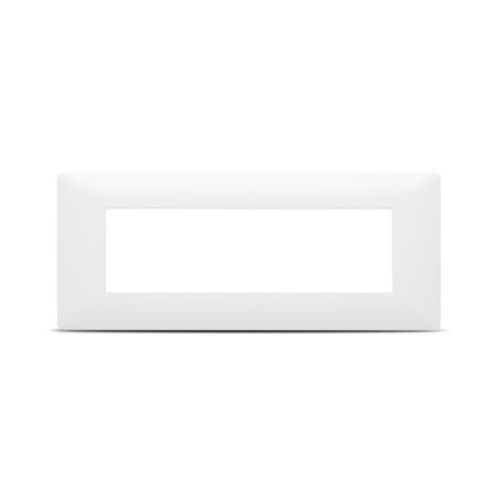 Rama 7 Module, doza rotunda, alb mat, Elbi, Moda Voice