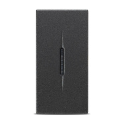 Intrerupator LED 1 Modul, antracit mat, Elbi, Moda Voice