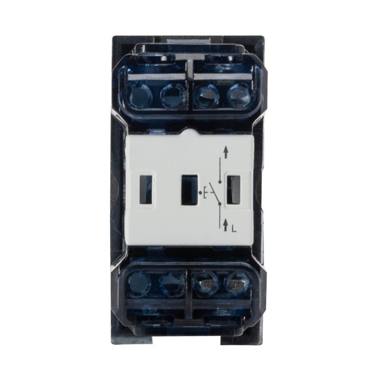 Intrerupator revenire 1 Modul, antracit mat, Elbi, Moda Voice