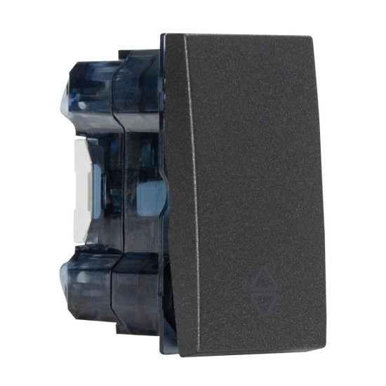 Intrerupator cap scara 1 Modul, antracit mat, Elbi, Moda Voice