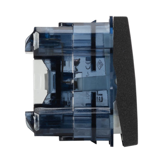 Intrerupator cap scara 1 Modul, antracit mat, Elbi, Moda Voice