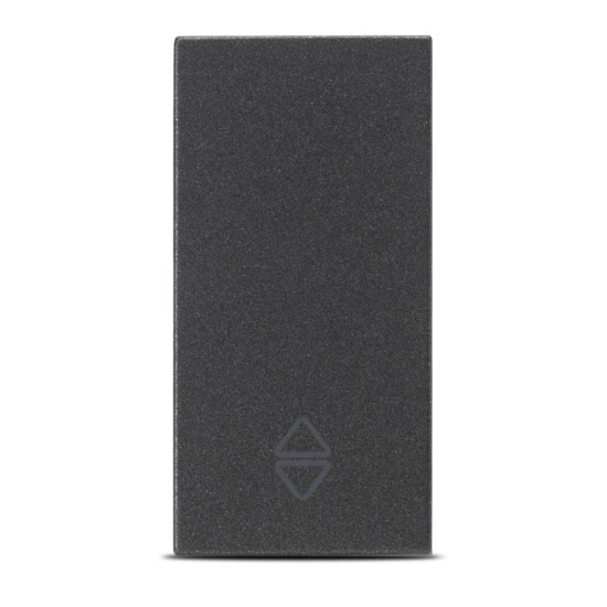Intrerupator cap scara 1 Modul, antracit mat, Elbi, Moda Voice