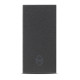 Intrerupator cap scara 1 Modul, antracit mat, Elbi, Moda Voice