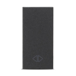 Intrerupator cruce 1 Modul, antracit mat, Elbi, Moda Voice