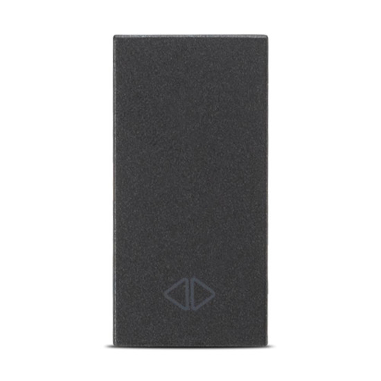 Intrerupator cruce 1 Modul, antracit mat, Elbi, Moda Voice