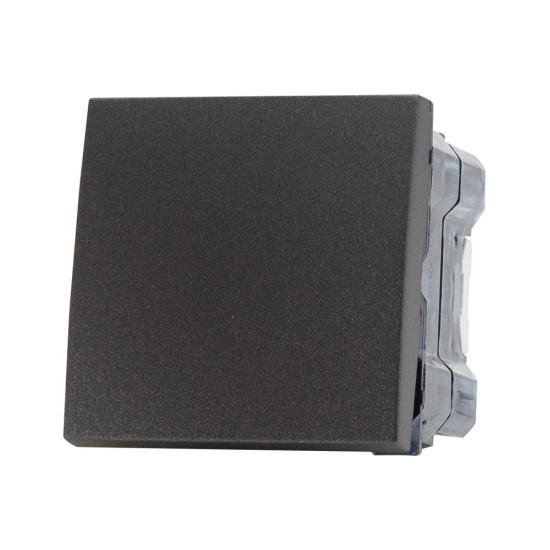 Intrerupator 2 module, Moda Voice, antracit mat, Elbi