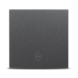 Intrerupator cap scara 2 Module, antracit mat, Elbi, Moda Voice