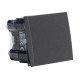 Intrerupator cruce 2 Module, antracit mat, Elbi, Moda Voice