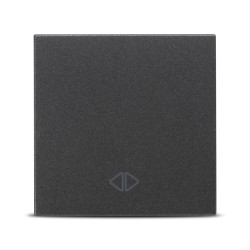 Intrerupator cruce 2 Module, antracit mat, Elbi, Moda Voice