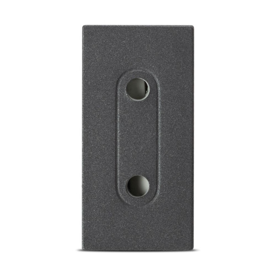 Priza 1 Modul, antracit mat, Elbi, Moda Voice