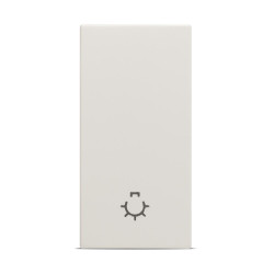 Intrerupator 1 Modul, revenire, bej mat, Elbi, Moda Voice