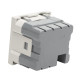 Priza USB A+C, 5V, 2.4A, 2 Module, bej mat, Elbi, Moda Voice