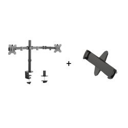 Suport pentru tabet format din suport 2 monitoare Blackmount LDT12-C24N si adaptor VESA Blackmount PAD29-01