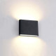 Aplica LED de exterior extra-plata, 6W=40W, 3000K, lumina calda, 540Lm, IP65