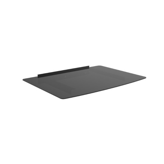 Suport DVD / Receiver de perete din sticla Blackmount CT-DVD-14CSBN